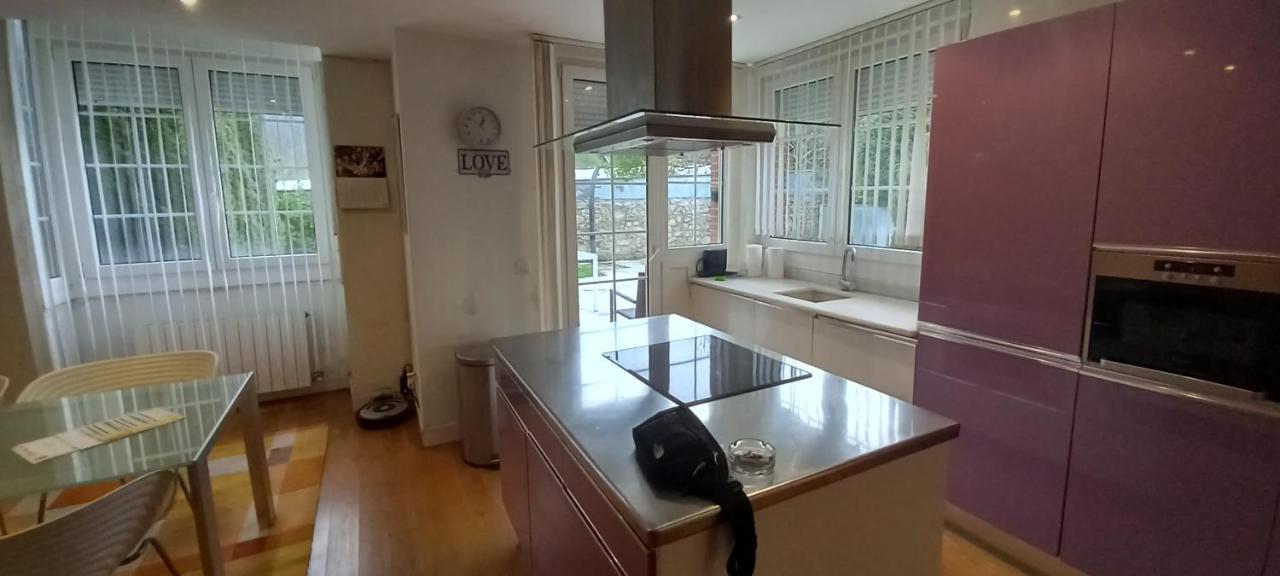 Chalet Con Piscina, Sauna Y Jacuzzi Cerca Del Mar A Media Hora De Bilbao Y Santander El Puente  Esterno foto