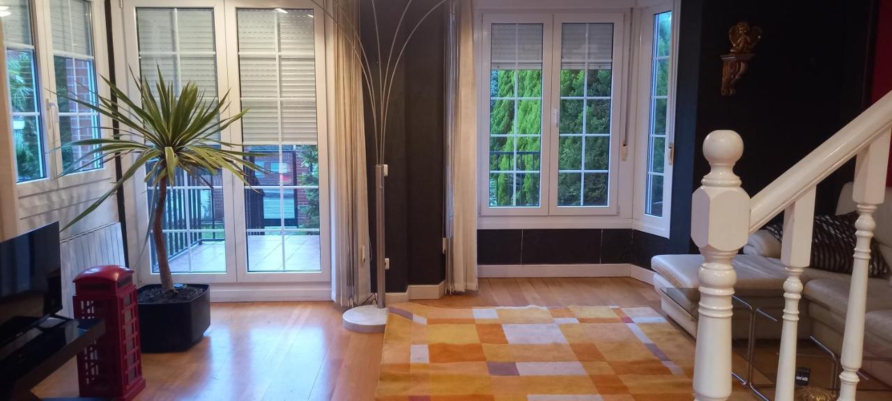 Chalet Con Piscina, Sauna Y Jacuzzi Cerca Del Mar A Media Hora De Bilbao Y Santander El Puente  Esterno foto